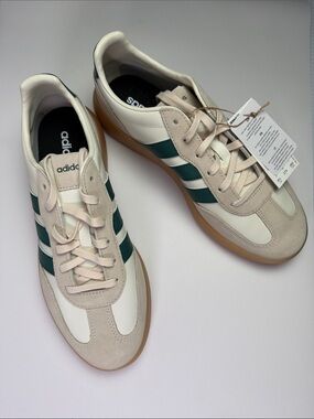 adidas BARREDA DECODE SHOES Off White / Collegiate Green 9.5
